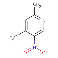 1074-99-3 2,4-Dimethyl-5-nitropyridine chemical structure