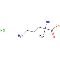 52372-32-4 2,5-Diamino-2-methyl-pentanoic acid HCl chemical structure
