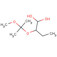66348-33-2 2-[(2-Methoxy-2-propanyl)oxy]-1,1-butanediol chemical structure