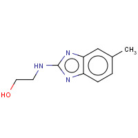 121477-75-6 2-[(5-methyl-1H-benzimidazol-2-yl)amino]ethanol chemical structure