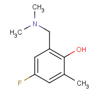2062-47-7 2-[(Dimethylamino)methyl]-4-fluoro-6-methylphenol chemical structure