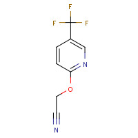680593-95-7 2-{[5-(trifluoromethyl)-2-pyridyl]oxy}acetonitrile chemical structure