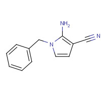 753478-33-0 2-Amino-1-benzyl-1H-pyrrole-3-carbonitrile chemical structure