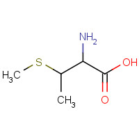 443-80-1 2-Amino-3-(methylsulfanyl)butanoic acid chemical structure