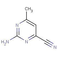 64376-14-3 2-amino-4-cyano-6-methylpyrimidine chemical structure
