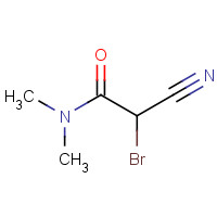 15430-62-3 2-Bromo-2-cyano-N,N-dimethylacetamide chemical structure