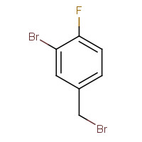 78239-71-1 2-Bromo-4-(bromomethyl)-1-fluorobenzene chemical structure