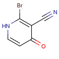 635731-97-4 2-Bromo-4-oxo-1,4-dihydro-3-pyridinecarbonitrile chemical structure