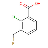 916791-84-9 2-Chloro-3-(fluoromethyl)benzoic acid chemical structure