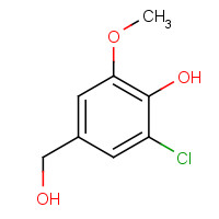 20624-92-4 2-chloro-4-(hydroxymethyl)-6-methoxyphenol chemical structure