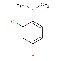 793628-59-8 2-Chloro-4-fluoro-N,N-dimethylaniline chemical structure