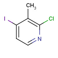 153034-88-9 2-Chloro-4-iodo-3-methylpyridine chemical structure