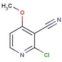 98645-43-3 2-chloro-4-methoxynicotinonitrile chemical structure