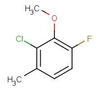 261762-79-2 2-Chloro-6-fluoro-3-methylanisole chemical structure
