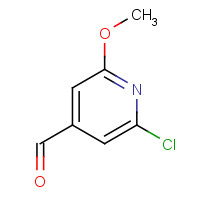 329794-31-2 2-Chloro-6-methoxyisonicotinaldehyde chemical structure