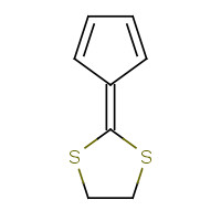 3357-53-7 2-cyclopenta-2,4-dienyliden-1,3-dithiolane chemical structure