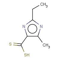84255-42-5 2-Ethyl-5-methyl-1H-imidazole-4-carbodithioic acid chemical structure