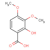 5653-46-3 2-Hydroxy-3,4-dimethoxybenzoes?ure chemical structure