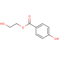 2496-90-4 2-Hydroxyethyl 4-Hydroxybenzoate chemical structure