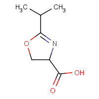 153180-21-3 2-Isopropyl-4,5-dihydro-1,3-oxazole-4-carboxylic acid chemical structure