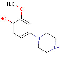 925889-93-6 2-Methoxy-4-(1-piperazinyl)phenol chemical structure