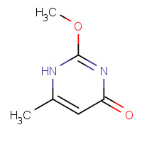 55996-28-6 2-Methoxy-6-methyl-4(1H)-pyrimidinone chemical structure