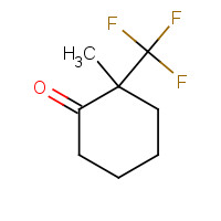 163615-17-6 2-Methyl-2-(trifluoromethyl)cyclohexanone chemical structure