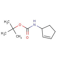 156731-34-9 2-Methyl-2-propanyl 2-cyclopenten-1-ylcarbamate chemical structure