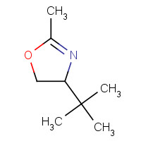 137542-74-6 2-Methyl-4-(2-methyl-2-propanyl)-4,5-dihydro-1,3-oxazole chemical structure