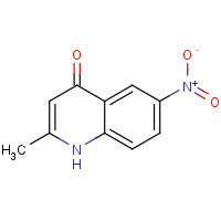 1207-82-5 2-methyl-6-nitroquinolin-4-ol chemical structure