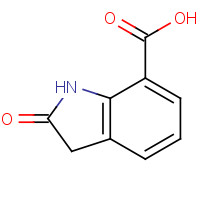 25369-43-1 2-OXO-INDOLINE-7-CARBOXYLIC ACID chemical structure