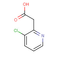 885167-73-7 2-pyridineacetic acid, 3-chloro- chemical structure