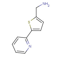 306934-92-9 2-thiophenemethanamine, 5-(2-pyridinyl)- chemical structure