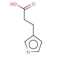 134448-22-9 3-(1H-Pyrrol-3-yl)propanoic acid chemical structure