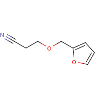 42839-13-4 3-(2-furylmethoxy)propanenitrile chemical structure