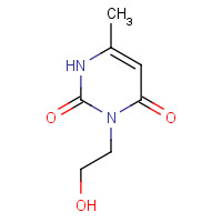 20551-25-1 3-(2-Hydroxyethyl)-6-methyluracil chemical structure