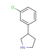 914299-59-5 3-(3-chlorophenyl)pyrrolidine chemical structure