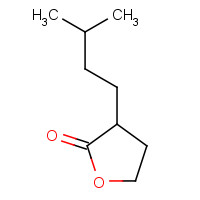 40541-41-1 3-(3-Methylbutyl)dihydrofuran-2(3H)-one chemical structure