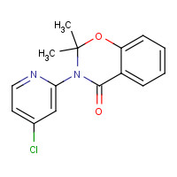 74405-00-8 3-(4-Chloro-2-pyridinyl)-2,3-dihydro-2,2-dimethyl-4H-1,3-benzoxazin-4-one chemical structure