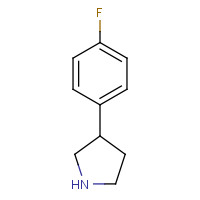 144620-11-1 3-(4-Fluorophenyl)pyrrolidine chemical structure