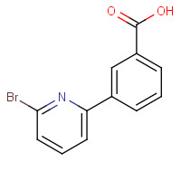 914349-44-3 3-(6-Bromopyridin-2-yl)benzoic acid chemical structure