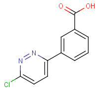 914349-46-5 3-(6-Chloropyridazin-3-yl)benzoic acid chemical structure