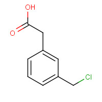 857165-45-8 3-(Chloromethyl)phenylacetic acid chemical structure