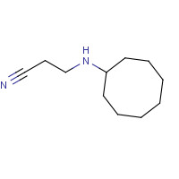 206559-53-7 3-(cyclooctylamino)propanenitrile chemical structure
