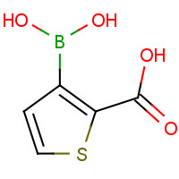 5503-74-2 3-(Dihydroxyboryl)-2-thiophenecarboxylic acid chemical structure