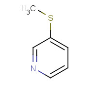18794-33-7 3-(Methylsulfanyl)pyridine chemical structure