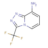 338982-42-6 3-(Trifluoromethyl)[1,2,4]triazolo[4,3-a]pyridin-8-amine chemical structure