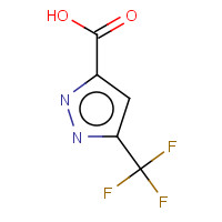 129768-28-1 3-(trifluoromethyl)-1H-pyrazole-5-carboxylic acid chemical structure