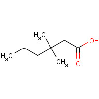 90808-83-6 3,3-Dimethylhexanoic acid chemical structure