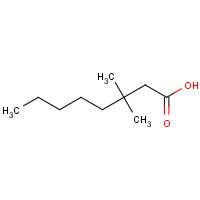 14352-59-1 3,3-Dimethyloctanoic acid chemical structure
